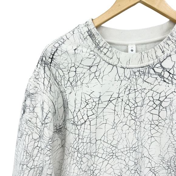 LULULEMON Sweatshirt Perfectly Oversized Crew Thread Dye - Picture 3 of 7